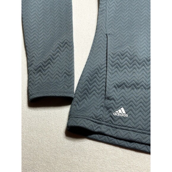 Proven Winners Adidas Jacket Womens Medium Blue Lightweight Full Zip Plant Brand - Picture 6 of 14
